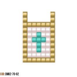 Dije Miyuki Cruz Pc DM02-70-02