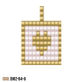 Dije Miyuki Escapulario Corazón DM02-84-06