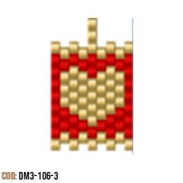 Dije Miyuki Escapulario Corazón DM03-106-03