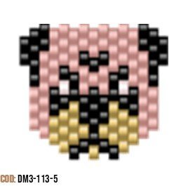 Dije Miyuki Pug DM03-113-05