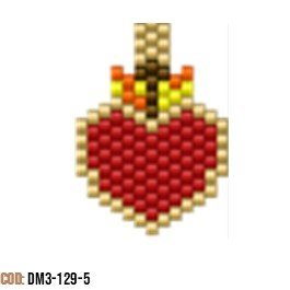 Dije Miyuki Corazón DM03-129-05