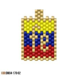 Dije Miyuki Bandera Fe DM04-170-02