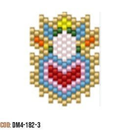 Dije Miyuki Corazón DM04-182-03