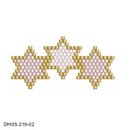 Dije Miyuki Brazalete Estrellas DM05-219-02
