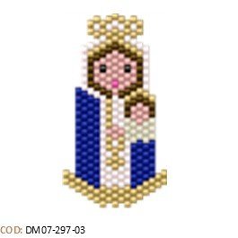 Dije Miyuki Virgen De La Candelaria DM07-297-03