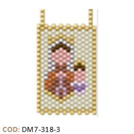Dije Miyuki Virgen del Carmen DM07-318-03