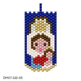 DM07-322-05-1.jpg Dije Miyuki Virgen De Chiquinquira DM07-322-05