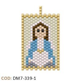 Dije Miyuki Virgen La Milagrosa DM07-339-01