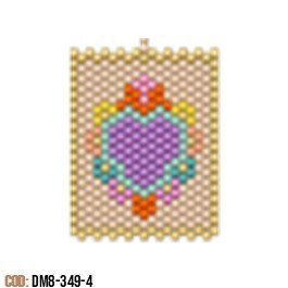 Dije Miyuki Corazón Escapulario DM08-349-04