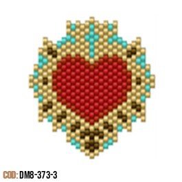 Dije Miyuki Corazón DM08-373-03