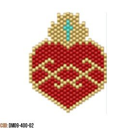 Dije Miyuki Corazón DM09-400-02