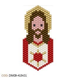 DM09-419-01-1.jpg Dije Miyuki Jesús Sagrado Corazón DM09-419-01