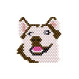 Dije Miyuki Perro Lobo DM10-447-01