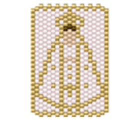 Dije Miyuki Virgen del Valle DM10-473-01