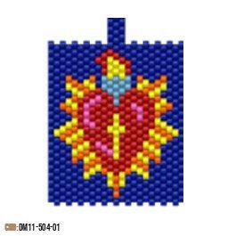 DM11-504-01-1.jpg Dije Miyuki Sagrado Corazón De Jesús DM11-504-01