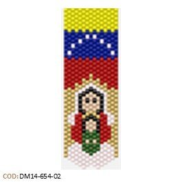 Dije Miyuki Virgen De Coromoto DM14-654-02