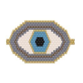 Dije Miyuki Brazalete Ojo DM16-769-01