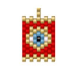 Dije Miyuki Escapulario Ojo DM02-84-03