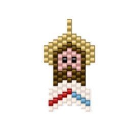 DM3-114-1.jpg Dije Miyuki Jesus de La Misericordia DM03-114-01