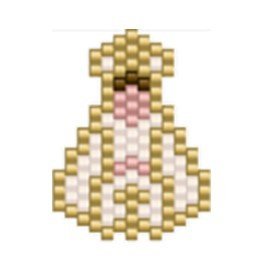 Dije Miyuki Virgen del Valle DM03-123-01