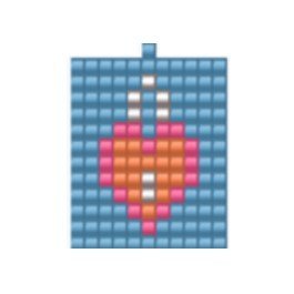 Dije Miyuki Corazón Llave Pc DM03-139-01