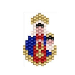 DM3-139-2.jpg Dije Miyuki Virgen De Chiquinquira DM03-139-02