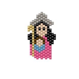 Dije Miyuki Virgen De La Divina Pastora DM04-157-02