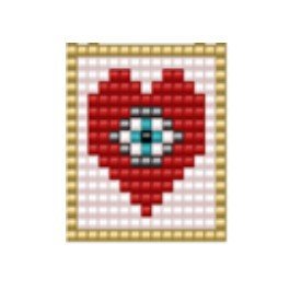 Dije Miyuki Corazón DM06-254-02