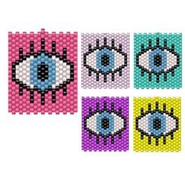 Dije Miyuki Escapulario Ojo Cuadrado DM07-330-01