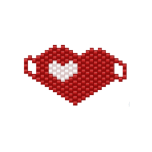 Dije Miyuki Corazón DM04-168-03