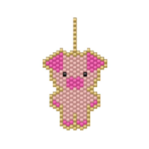 Dije Miyuki Pig DM06-250-01