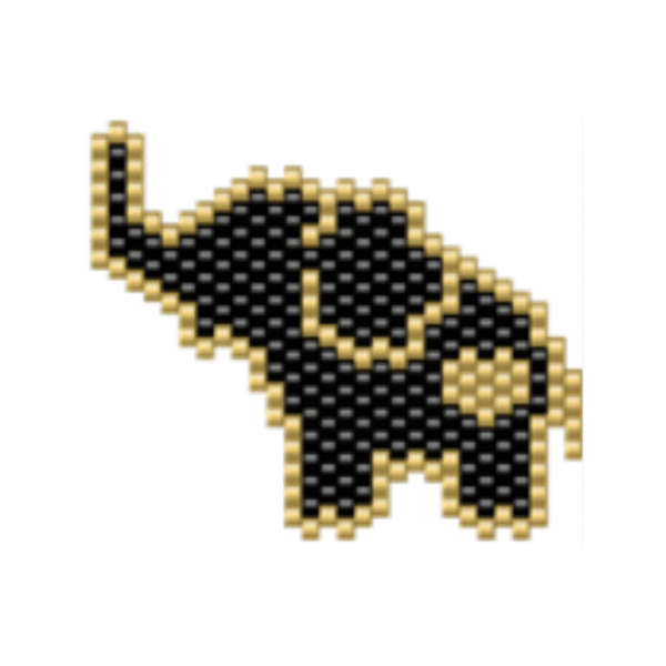 Dije Miyuki Elefante DM06-282-03