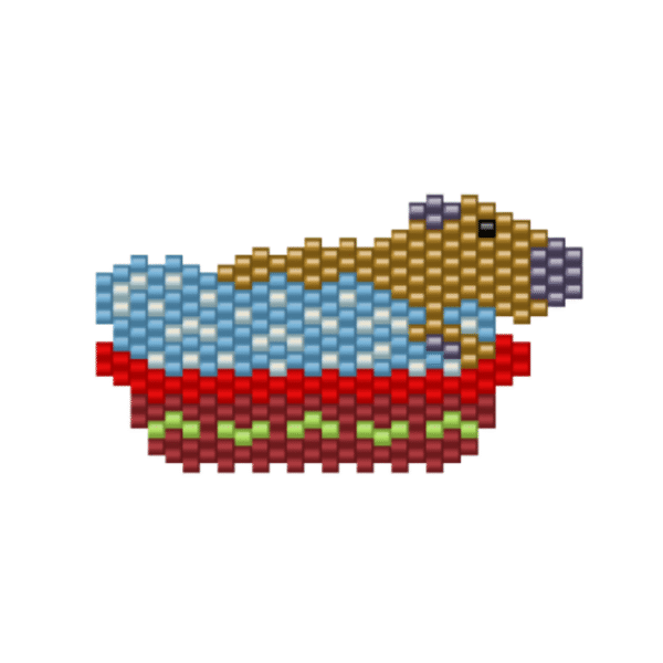 Dije Miyuki Capibara DM07-312-04