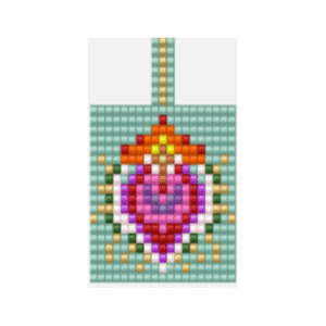 Dije Miyuki Punta Cuadrada DM08-363-04