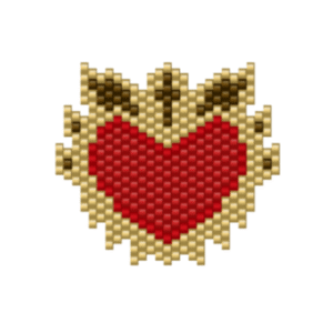 Dije Miyuki Corazón DM08-367-01